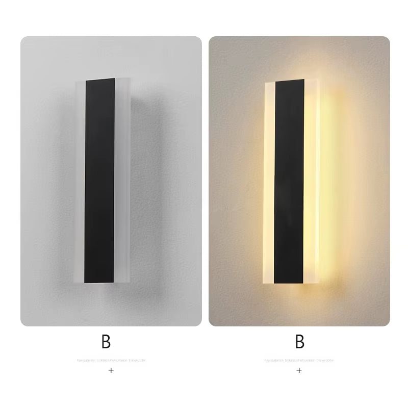 Outdoor Wall Light Garage Door Garden Decoration Porch Lamp Front Door Decor Lights IP65 Waterproof Anti-Water Wall Lighting