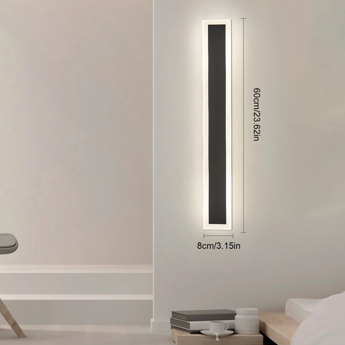 LED Porch Lights Outdoor Waterproof Modern outside Sconce Wall Mount for Doorway Hallway Garden Porch Patio Yard Doorway