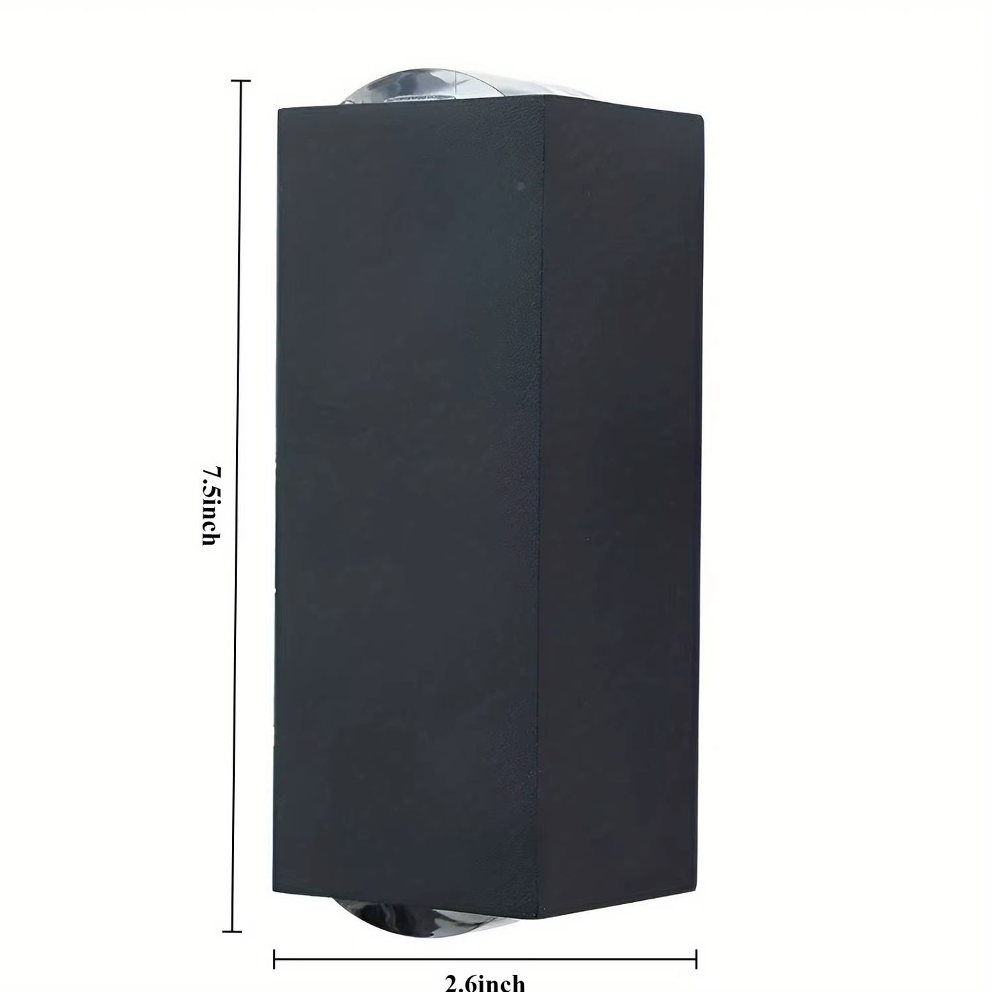 LED up & down Modern Wall Lamp, Aluminum Anti-Rust Outdoor Indoor Wall Sconce, 10W 3000K Warm White