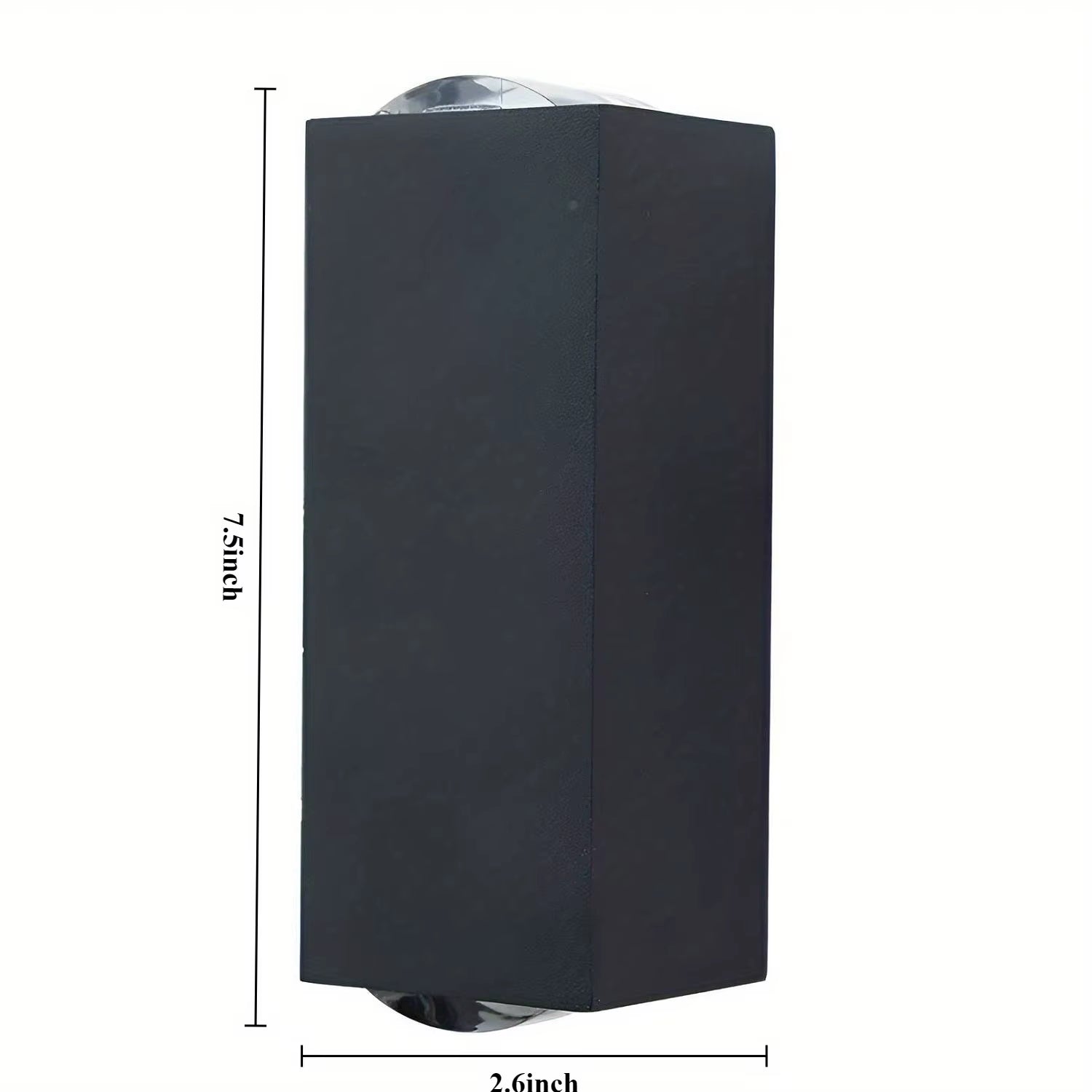 LED up & down Modern Wall Lamp, Aluminum Anti-Rust Outdoor Indoor Wall Sconce, 10W 3000K Warm White